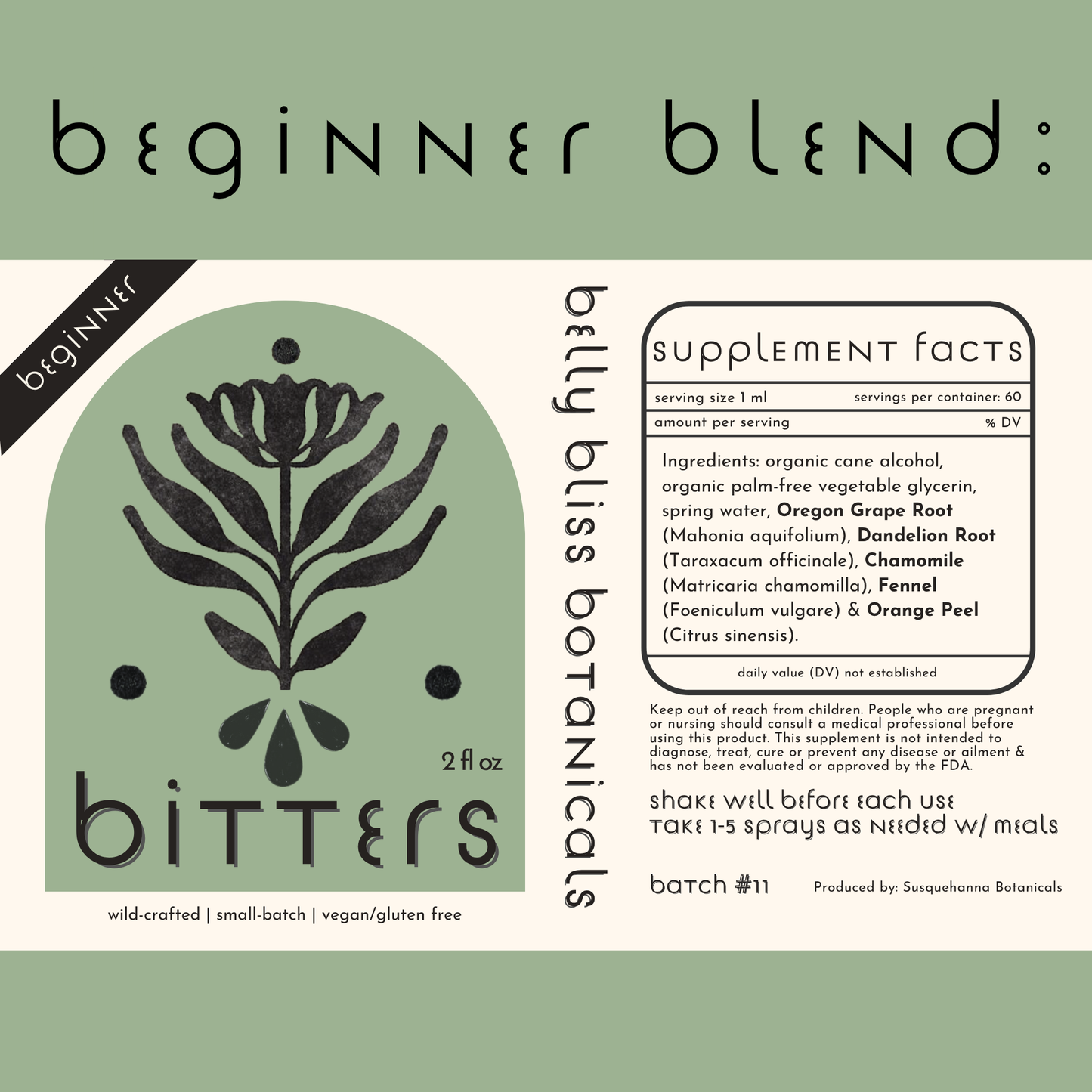 Belly Bliss Bitters